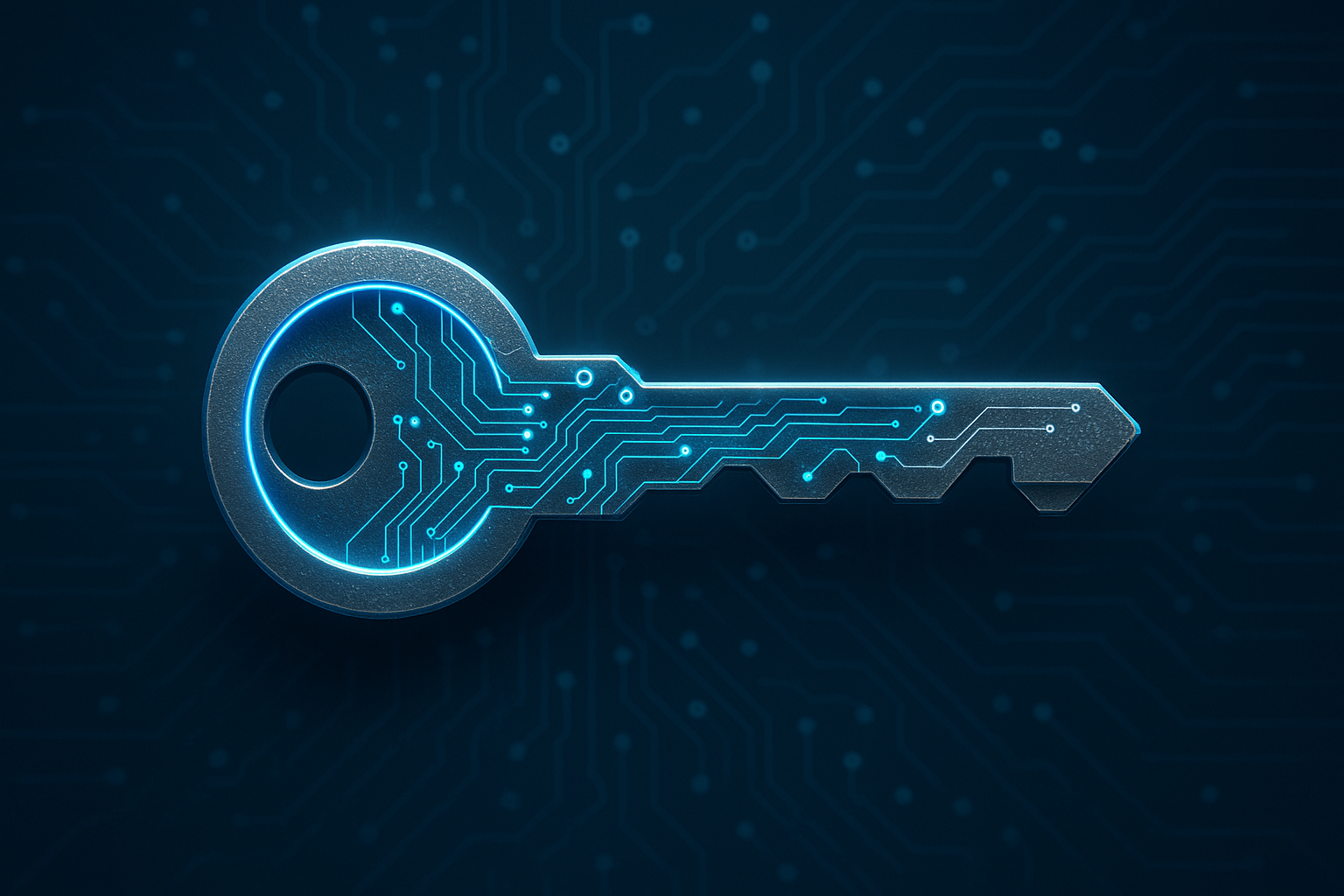 Digitale Lizenz Key Illustration